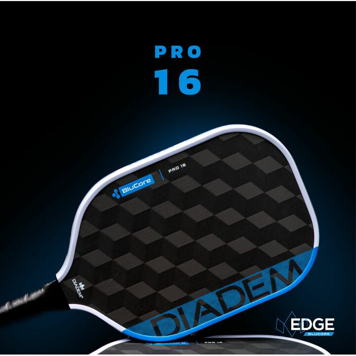 楽天市場】ダイアデム DIADEM ピックルボールパドル EDGE BLUCORE 