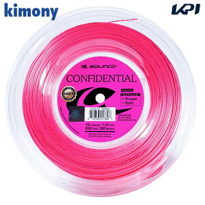 SOLINCO(�\�����R) �e�j�X�K�b�g�E�X�g�����O CONFIDENTIAL SOFT 200m REEL �R���t�B�f���V���� �\�t�g 200m���[�� KSC791R
