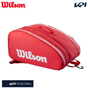 �E�C���\�� Wilson �s�b�N���{�[���o�b�O�E�P�[�X PICKLEBALL TOUR RED BAG �c�A�[�o�b�O ���b�h WR8909501001