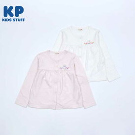 KP(ケーピー)【日本製】mimiちゃん刺繍カーディガン(100～110)/KP ケーピー