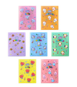 BT21 BABY NAt@C [JELLY CANDY] A4 / o[7I CLEAR FILE
