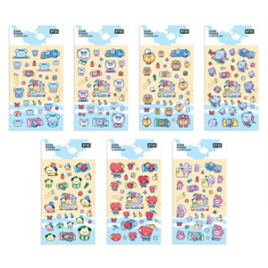 BT21 minini [Summer SKY] NAXebJ[ / o[7I CLEAR STICKER ~jj