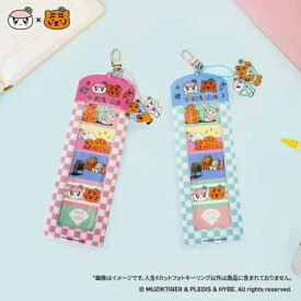BONGBONGEE x MUZIK TIGER -4CUT PHOTO KEYRING ボンボンイ ムジークタイガー オタ活 SEVENTEEN