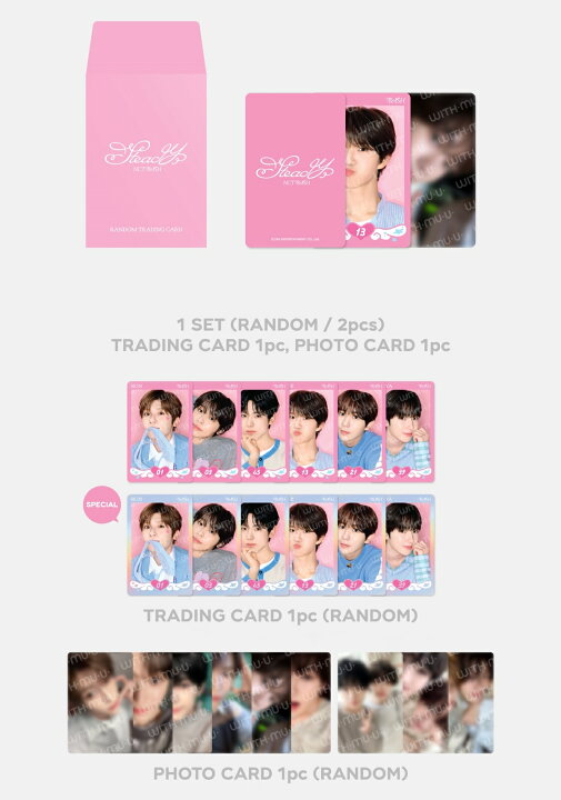 楽天市場】NCT WISH -RANDOM TRADING CARD SET / 2024 [LET