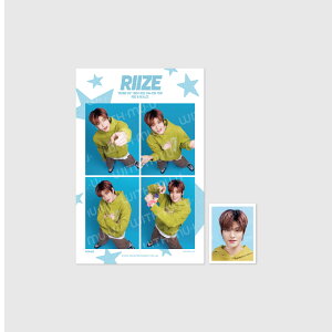 RIIZE - 4 CUT + ID PHOTO SET / 2024 RIIZE FAN CON [RIIZING DAY FINALE] 2ND OFFICIAL MD tHg