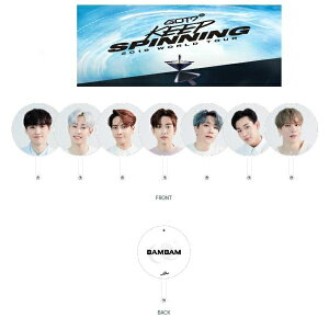 GOT7 WORLD TOUR PICKET / 2019 WORLD TOUR 'KEEP SPINNING' OFFICIAL GOODS sPbg 