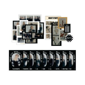 TWICE - MUSEUM PACK / 2021 4TH WORLD TOUR III / �~���[�W�A���p�b�N �X�e�b�J�[ �~�j�t�H�g