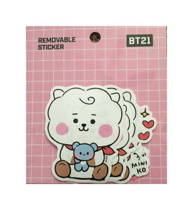 BT21 RJ REMOVABLE STICKER / XebJ[ 8
