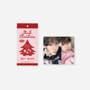 NCT WISH -2024 PINK CHRISTMAS PHOTO CARD RANDOM PACK / �t�H�g�J�[�h �����_���p�b�N