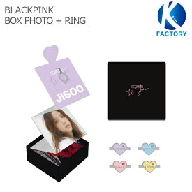 送料無料 BLACKPINK【THESHOW】BOX PHOTO + RING ボックスフォト＋リング/ブラックピンク ブラピン/公式グッズ