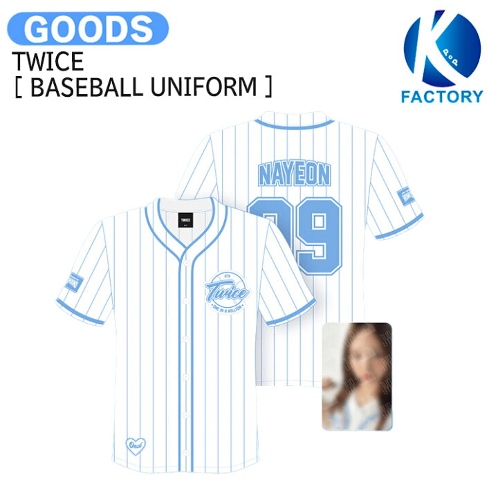 楽天市場】TWICE [ BASEBALL UNIFORM ] TWICE 9TH ANNIVERSARY POP-UP 