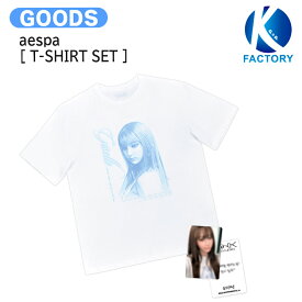 aespa [ T-SHIRT SET ] SYNK : aeXIS LINE OFFICIAL / Tシャツ / エスパ KPOP / 公式グッズ / 予約商品 / 送料無料