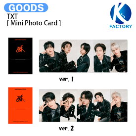 TXT [ Mini Photo Card ] 2026 TXT MOA CON MD / フォトカード / Tomorrow x Together トゥモローバイトゥギャザー トゥバトゥ トゥバ グッズ KPOP / 公式グッズ / 予約商品 / 送料無料