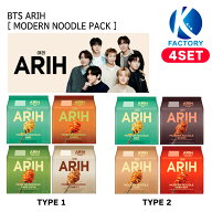 【BTS プロデュース】BTS ARIH MODERN NOODLE PACK 4種セット(16袋入り) / アリヌードル アリラーメン / …