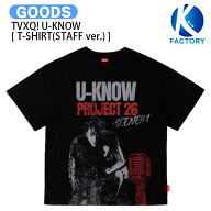 TVXQ! U-KNOW [ T-SHIRT(STAFF ver.) ] PROJECT 26 : SCENE#1 in SEOUL MD 3rd LINE / Tシャツ / 東方神…