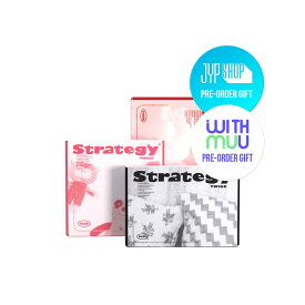 【ONLINE特典選択】 TWICE - STRATEGY / アルバム3種セット / Step1 ver / Step2 ver / Step3 ver [12月06日発売]