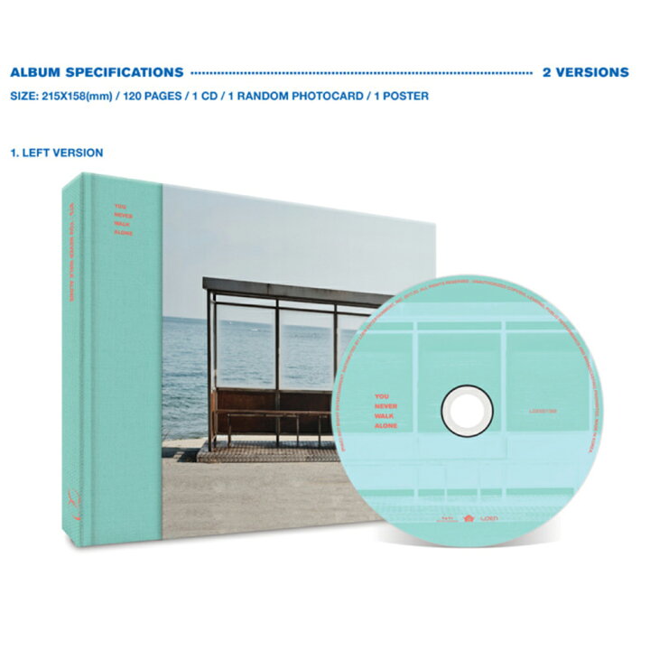 楽天市場】[当店限定特典付] BTS You never Walk Alone バージョン選択 