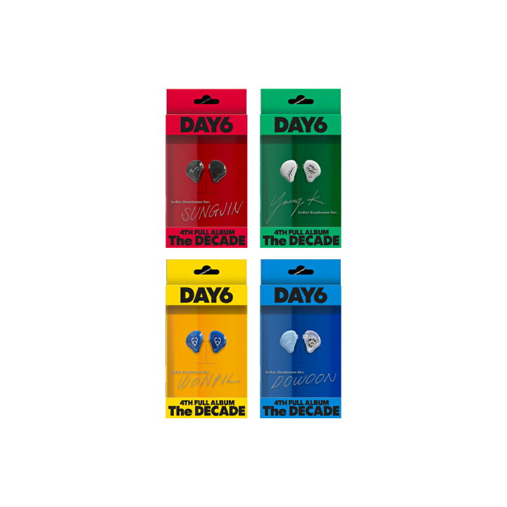 楽天市場】DAY6 - The DECADE / アルバム / In-Ear Earphones Ver / 4 