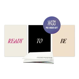 [Withmuu特典提供]TWICE-READY TO BE(12th mini album)バージョン選択可能[3月10日発売予定](Folded poster)