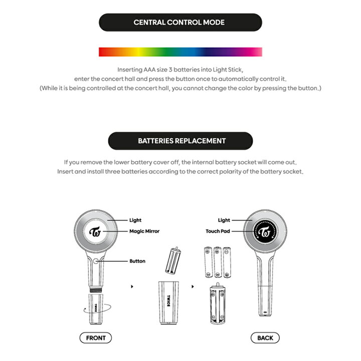 楽天市場】[予約注文商品] 【自社特典提供】TWICE Official Light  
