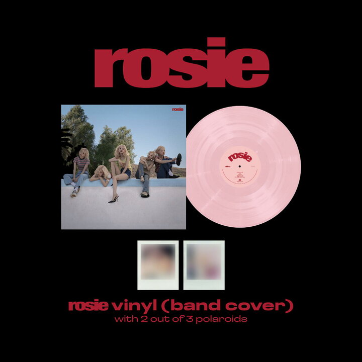 楽天市場】VINYL Ver / BLACKPINK ROSÉ - Rosie / ROSE 