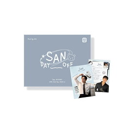 ATEEZ SAN - HAPPY BIRTH DAY MD SAN: DAY OFF / SHOULDER BAG + POUCH + CUSHION STRAP KEYRING / グッズ