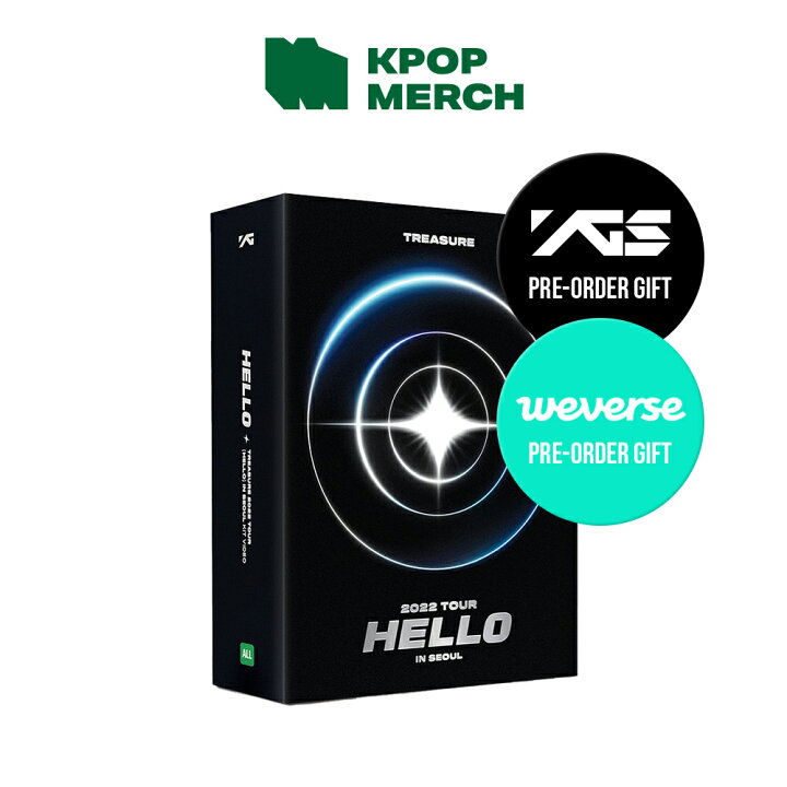 楽天市場】【Weverse/YG特典選択】TREASURE - 2022 TOUR [HELLO] IN 