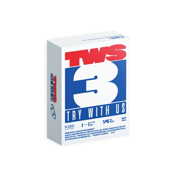 TWS - TRY WITH US / KIT VER / アルバム [ 4月~5月中発送予定 予約注文商品] KPOP / ALBUM