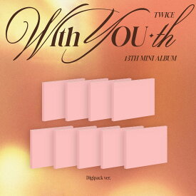 【JYP, WITHMUU 特典提供】TWICE - With YOU-th (Digipack ver.) [Random] [2月 23日発売]