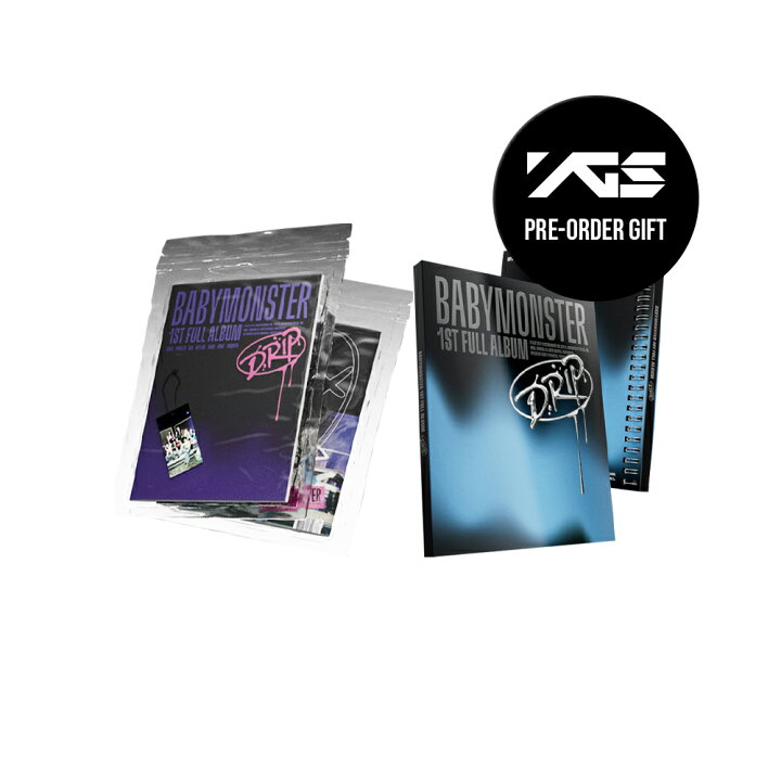 楽天市場】【YG特典選択】 BABYMONSTER - DRIP / BINDER VER / ZIP 