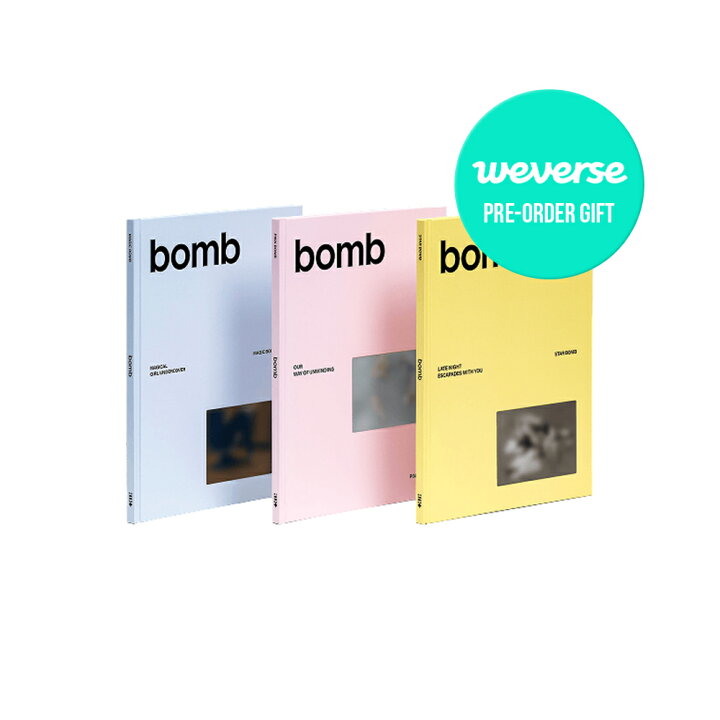 楽天市場】【Weverse特典選択】 ILLIT - Bomb / アルバム3種選択 