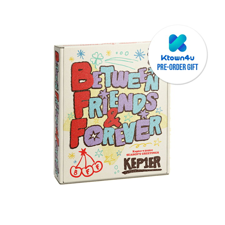 楽天市場】【KTOWN4U特典付】 Kep1er 2026 SEASON GREETINGS BETWEEN 