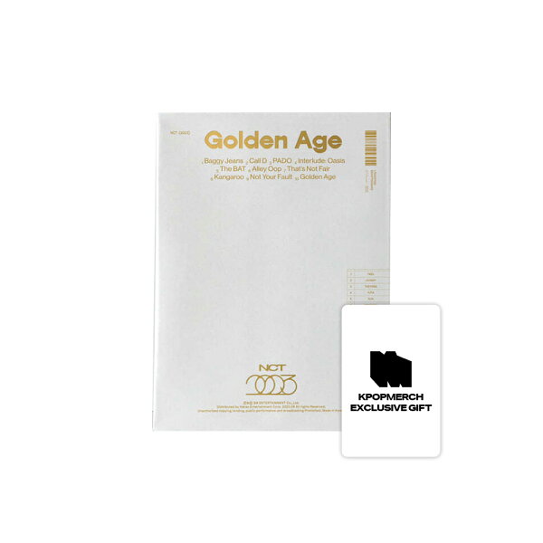 【KPOPMERCH特典付】 NCT - GOLDEN AGE / COLLECTING VER / アルバム20種選択 / バージョン選択 / メンバー選択 / HOT SALE