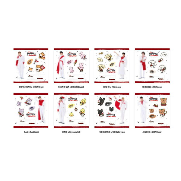 ATEEZ X ANITEEZ / ANITEEZ IN THE CALLING MD / 25 ACRYLIC DIY KIT / 8種選択