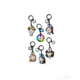 New Jeans X MURAKAMI Metal Keyring / RANDOM / New Jeans LINE FRIENDS MD / New Jeans グッズ