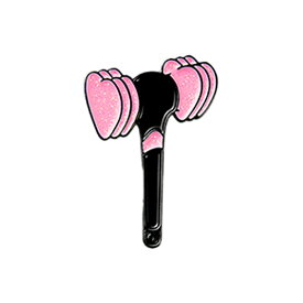 BLACKPINK PIN BADGE / LIGHT STICK VER / JUMP Pop-up / WORLD TOUR DEADLINE IN GOYANG MD