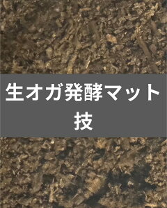 【送料無料】生オガ発酵マット 技 10L KPW クワガタ カブトムシ