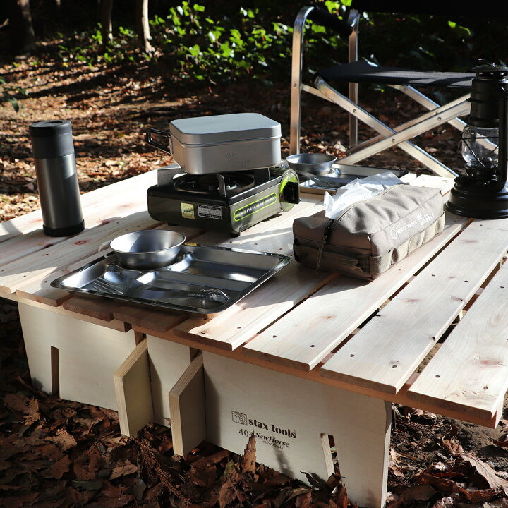楽天市場】stax tools 406 WoodRocks sawhorse ウッドロックス 