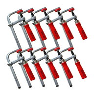 stax tools 102 ROAD RUNNER マルチクランプ (10本セット) おすすめ F型クランプ コンパクト 木工 固定 …
