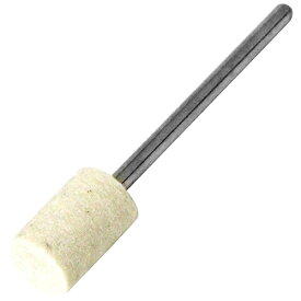 SK11 軸付フェルトバフ 8mm 円筒型 SRB-303 【4977292494526】