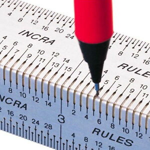 INCRA Precision Bend Rule 150mm K ~dl yBND150Mz