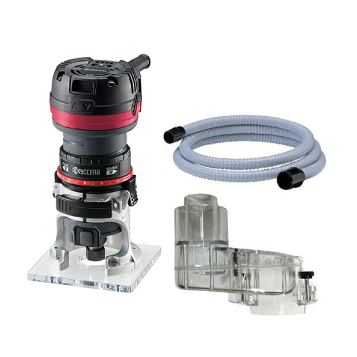 楽天市場】RYOBI (京セラ) トリマー ATRE-60V 本体 + 集塵アダプター + 