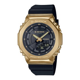 カシオCASIO G-SHOCK Gショック ジーショック Newデジタル アナログコンビ メタルカバード GM-S2100GB-1AJF【国内正規品】