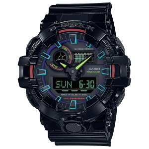 �J�V�ICASIO G-SHOCK G�V���b�N �W�[�V���b�N �A�i�f�W Virtual Rainbow ���@�[�`�������C���{�[ GA-700RGB-1AJF�y�������K�i�z