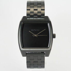 NIXON ニクソン TIME TRACKER ALL BLACK タイムトラッカー オールブラック 腕時計 メンズ クオーツ 37mm A1245-001-00