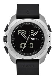 NIXON ニクソン Ripley Silver / Black 腕時計 メンズ クオーツ デジタル 47mm All A1267-625-00
