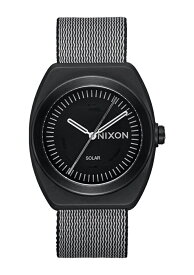 NIXON ニクソン Light-Wave リサイクル海洋プラスチック素材 Epson ソーラーパワー ALL BLACK A1322-001-00