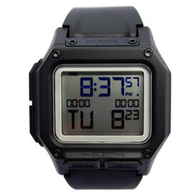 NIXON ニクソン REGULUS レグルス 腕時計 メンズ クオーツ デジタル 46mm BLACK/POSITIVE A1180-867-00