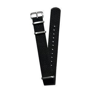 NAVAL N.W.C. NYLON NATO TYPE WATCH STRAP 18mm BLACK Color[ւŔv܂B