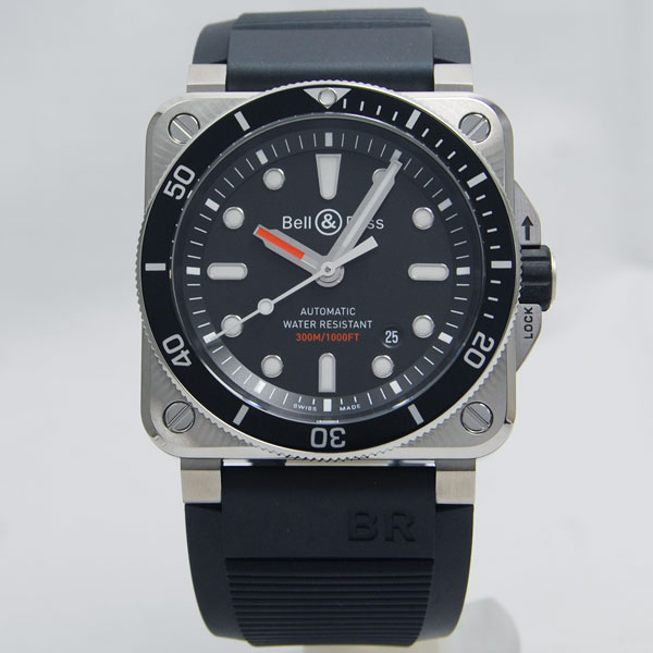 買得 新作多数 BELLROSS 腕時計 新品 ベル BELLROSSBR03-92 ロス DIVERダイバー